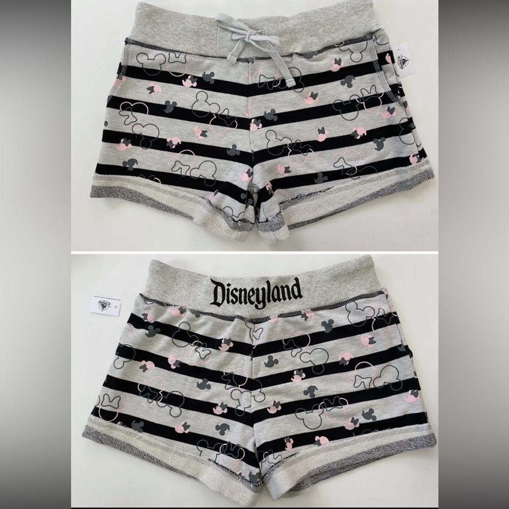 NEW Disney Parks Mickey Mouse Women's Shorts~Disneyland Mickey & Minnie Shorts